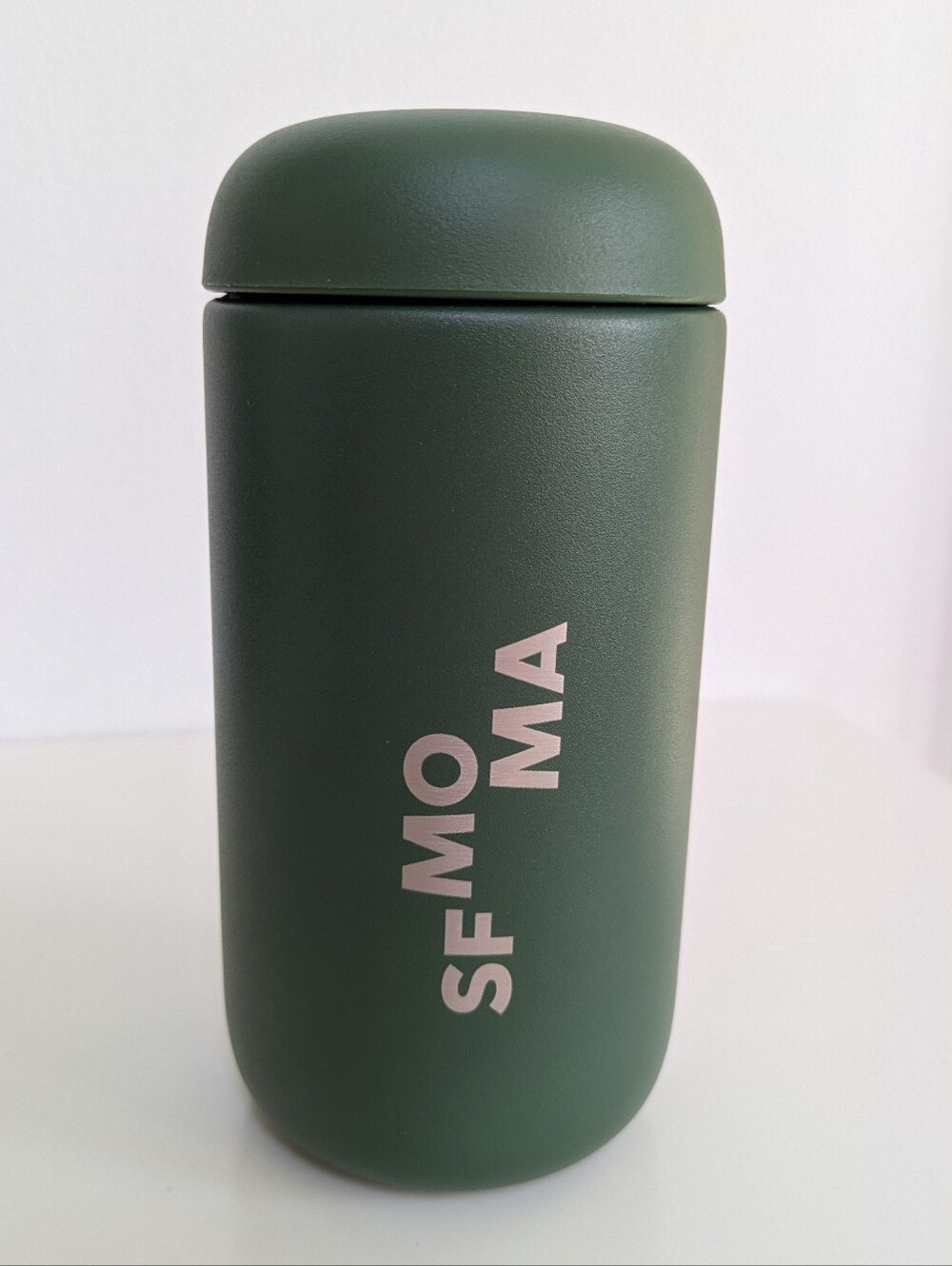 Fellow - 12oz Green Stainless Steel Travel Mug With Splash Guard
